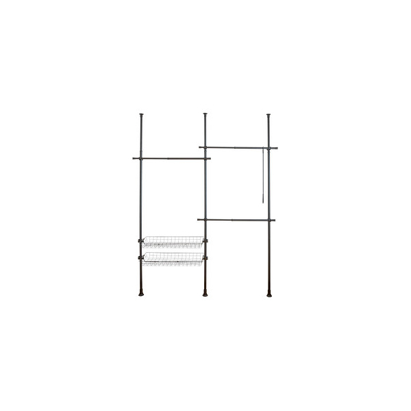 4008838295588 - Teleskopregal WENKO Herkules Duo Regale Gr B H T 215 cm x 300 cm x 38 cm schwarz (stangen schwarz kunststoffteile anti rutsch teile der schwarz) Teleskopregale ausziehbar von 164-215 cm in Breite sowie 165-300 Höhe 4008838295588 - Teleskopregal WENKO Herkules Duo Regale Gr B H T 215 cm x 300 cm x 38 cm schwarz (stangen schwarz kunststoffteile anti rutsch teile der schwarz) Teleskopregale ausziehbar von 164-215 cm in Breite sowie 165-300 Höhe