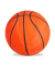 Basketball Größe 7 orange, schwarz