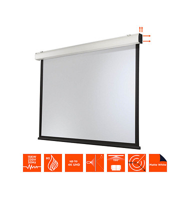 elektrische Rolloleinwand Motor Expert XL 4:3, 450 x 340 cm Projektionsfläche