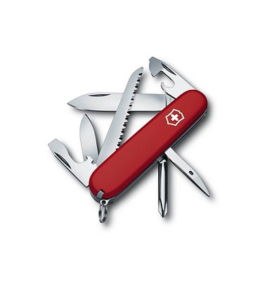 Hiker Schweizer Taschenmesser rot