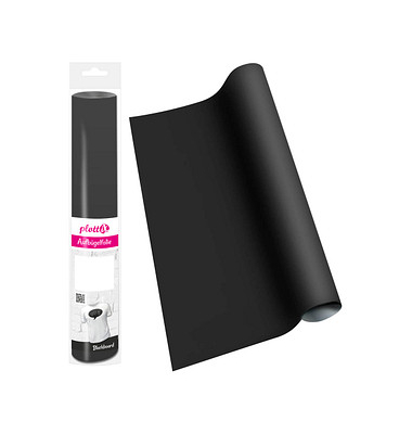 Blackboard Aufbügelfolie schwarz Effekt-Folie 32,0 x 50,0 cm,  1 Rolle