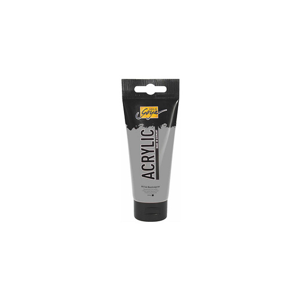 4000798122850 - Solo Goya Acrylic neutralgrau 100 ml Tube Textilfarbe - Kreul 4000798122850 - Solo Goya Acrylic neutralgrau 100 ml Tube Textilfarbe - Kreul