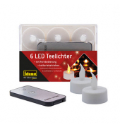 LED-Teelicht 124CB-CK041 weiß 