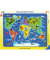 Weltkarte mit Tieren Puzzle 30 Teile