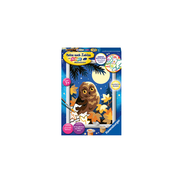 4005556286973 - Ravensburger Malen nach Zahlen 28697- Eule im Mondschein - Kinder ab 7 Jahren 4005556286973 - Ravensburger Malen nach Zahlen 28697- Eule im Mondschein - Kinder ab 7 Jahren