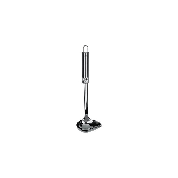 4008033404679 - Soßenlöffel 30 cm ovalgriff Küchenhelfer mit ergonomischem Griff Suppenkelle aus Edelstahl (Farbe Silber) Menge 1 Stück-40467 - Fackelmann 4008033404679 - Soßenlöffel 30 cm ovalgriff Küchenhelfer mit ergonomischem Griff Suppenkelle aus Edelstahl (Farbe Silber) Menge 1 Stück-40467 - Fackelmann