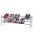 Teleskop-Schuhregal chrom 62,0 - 115,0 x 23,0 x 35,0 cm