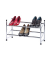 Teleskop-Schuhregal chrom 62,0 - 115,0 x 23,0 x 35,0 cm