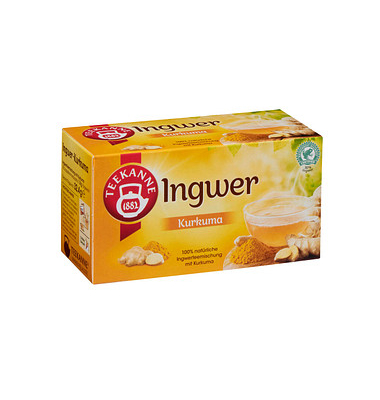 Ingwer Kurkuma Tee 18 Portionen Ingwer Kurkuma Tee 18 Portionen