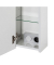 Spiegelschrank Dorina weiß glanz 70,0 x 16,0 x 75,0 cm
