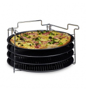 4 relaxdays Pizzableche 32,0 cm