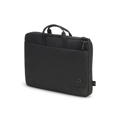 Laptoptasche Slim Eco MOTION Kunstfaser schwarz bis 39,6 cm (15,6 Zoll)