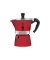 Moka Express 3 Espressokocher rot, 3 Tassen