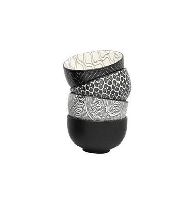 Teebecher Puncheng schwarz 9,5 cm 4-tlg. Teebecher Puncheng schwarz 9,5 cm 4-tlg.