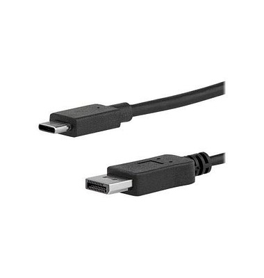 USB CDisplayPort Kabel 1,8 m schwarz