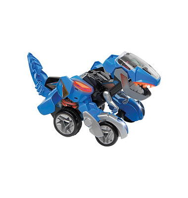 Switch & Go Dino RC T-Rex Ferngesteuertes Auto blau