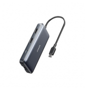 USB-Hub PowerExpand 8-in-1 2-fach schwarz