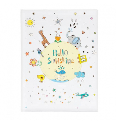 Babytagebuch 11 465, hello sunshine, 21x28cm (BxH), 44 Seiten