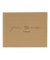 47 765 29x30cm Gästebuch Hochzeit you & me for always braun