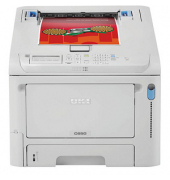 C650dn Farb-Laserdrucker grau
