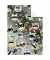 Geschenkpapierzuschnitte Fantasie 2513544540, Tiergesichter mit Maske, 50cm x 70cm, bunt