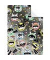 Geschenkpapierzuschnitte Fantasie 2513544540, Tiergesichter mit Maske, 50cm x 70cm, bunt