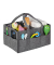 Wickeltasche grau