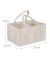Wickeltasche beige