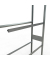 Anbau-Schwerlastregal 20993 silber 120,0 x 40,0 x 275,0 cm