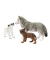Wild Life 42472 Wolfsmutter mit Welpen Spielfiguren-Set