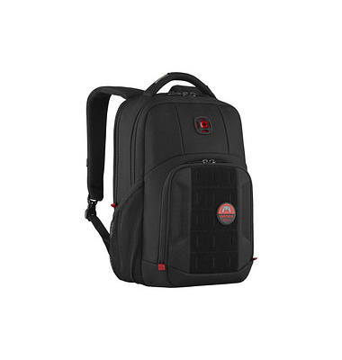 Laptop-Rucksack PlayerMode Kunstfaser schwarz 20,0 l bis 15,6 Zoll