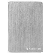 externe Festplatte Store 'n' Go Alu Slim 53663, silber, 2,5 Zoll (6,35cm), 1 TB, HDD