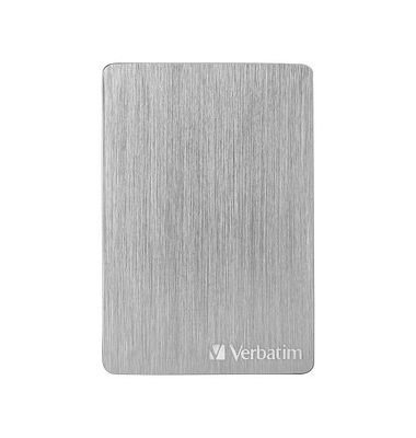 externe Festplatte Store 'n' Go Alu Slim 53666, silber, 2,5 Zoll (6,35cm), 2 TB, HDD
