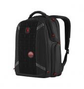 Laptop-Rucksack PlayerOne Kunstfaser schwarz 29,0 l bis 39,6 cm (15,6 Zoll)