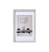 Bilderrahmen Steel Style silber 31,0 x 41,0 cm