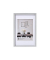 Bilderrahmen Steel Style silber 31,0 x 41,0 cm