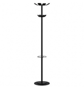 Kleiderständer Color Range Black schwarz Metall 8 Haken 35,0 x 175,0 cm