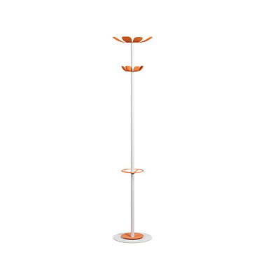 Kleiderständer Color Range White weiß Metall 8 Haken 35,0 x 175,0 cm