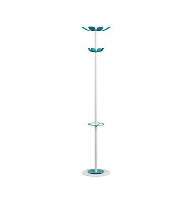 Kleiderständer Color Range White weiß Metall 8 Haken 35,0 x 175,0 cm