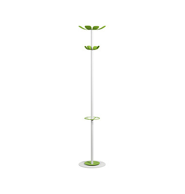 Kleiderständer Color Range White weiß Metall 8 Haken 35,0 x 175,0 cm