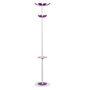 Kleiderständer Color Range White weiß Metall 8 Haken 35,0 x 175,0 cm
