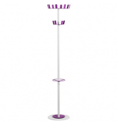 Kleiderständer Color Range White weiß Metall 12 Haken 35,0 x 175,0 cm
