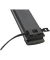 Premium-Line 6-fach Steckdosenleiste mit Schalter 3,0 m schwarz mit USB-Buchse