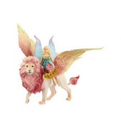 Bayala 70714 Elfe auf geflügeltem Löwe Spielfiguren-Set