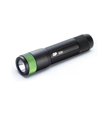 C31X LED Taschenlampe schwarz 9,5 cm