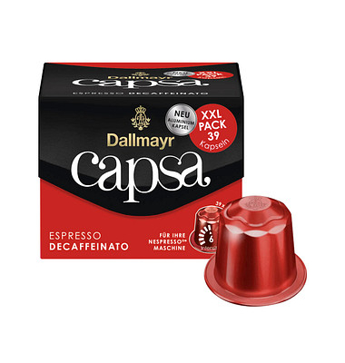 Capsa Espresso Decaffeinato Kaffeekapseln 39 Portionen