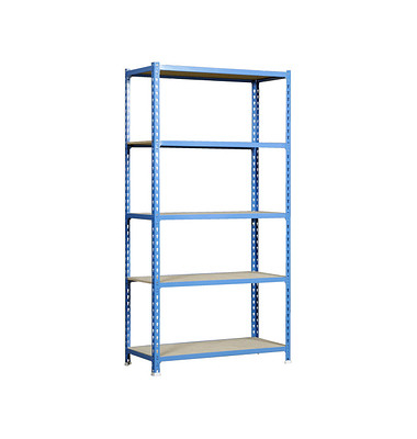 Schwerlastregal MADERCLICK PLUS 5500 448100025201055 blau 100,0 x 50,0 x 200,0 cm