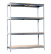 Schwerlastregal ECOFORTE 1206-4 778100047201548 silber 120,0 x 60,0 x 200,0 cm