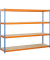 Schwerlastregal SIMONFORTE 2406-4 458100045202468 blau, orange 240,0 x 60,0 x 200,0 cm