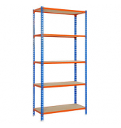 Schwerlastregal MADERCLICK SUPERPLUS 448100025201155 blau 110,0 x 50,0 x 200,0 cm